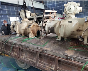 鶴煤集團(tuán)登?？諌簷C(jī)大修項(xiàng)目現(xiàn)場(chǎng)